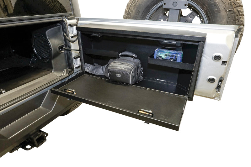 Tuffy Products Tuffy Jeep Wrangler Tailgate Lockbox W/Combo Lock 359-01-A 359-01-A Photo - Mounted