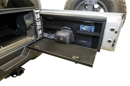 Tuffy Products Tuffy Jeep Wrangler Tailgate Lockbox W/Combo Lock 359-01-A 359-01-A Photo - Mounted