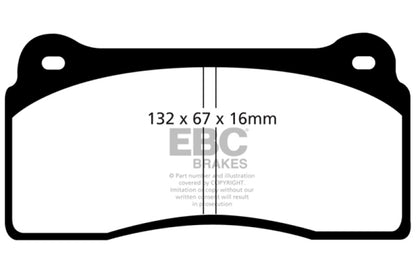 EBC Disc Brake Pad Set DP91110 Photo - Primary