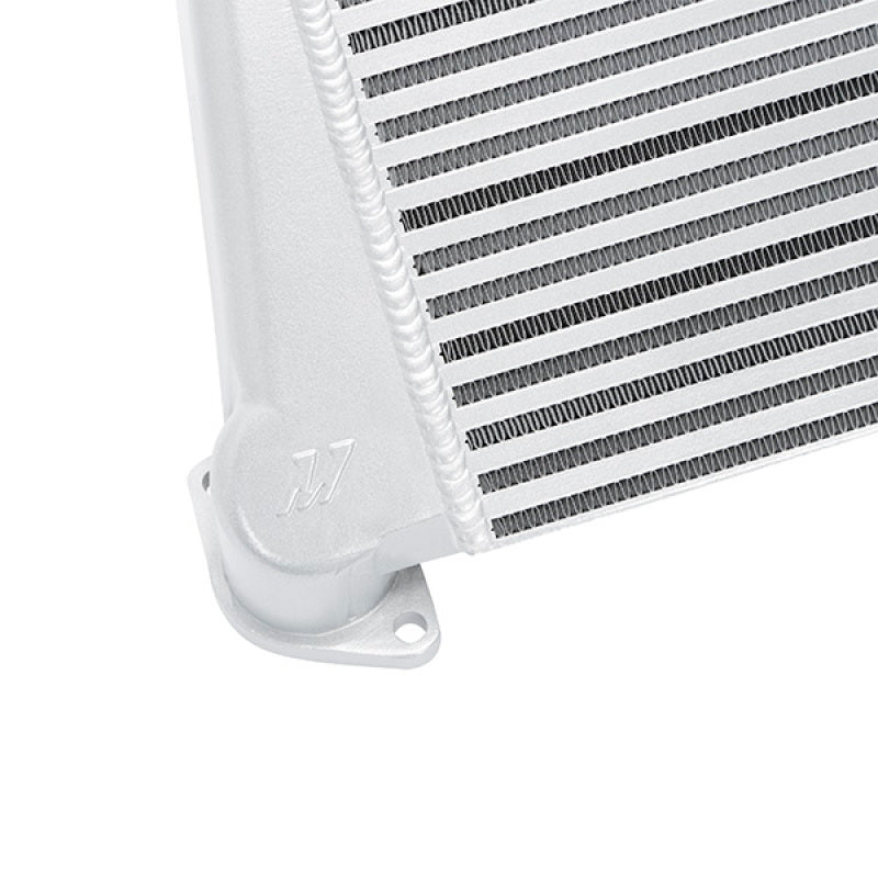 Mishimoto Silver Top Mount Intercooler W/ Blue Hose Subaru WRX 2008-2014 MMTMIC-WRX-08SLBL User 9