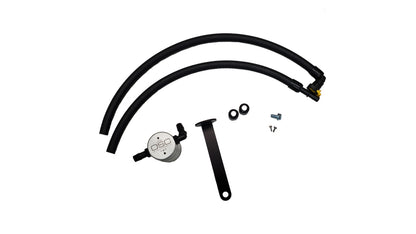 J&L 21-21.5 Ford Bronco 2.3L Ecoboost Passenger Side 3.0 Oil Separator - Clear Anodized 3078D-C 3078D-C Photo - Primary