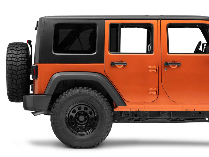 Raxiom 07-18 Jeep Wrangler JK LED Tail Lights- Black Housing (Smoked Lens) J106751 J106751 Photo - Close Up