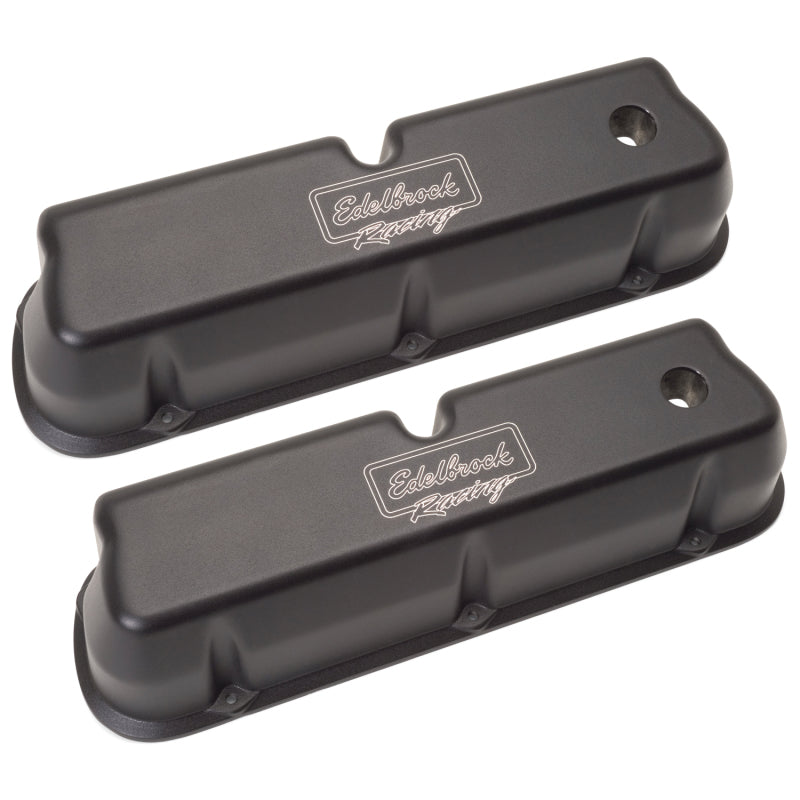 Edelbrock Valve Cover Victor Series Ford 289-302-351W CI V8 Tall Black 41263 41263 Photo - out of package