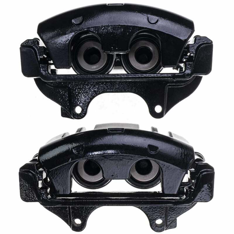 PowerStop Power Stop 19-20 Dodge Charger Front Black Calipers - Pair (w/Bracket) S5016BLK S5016BLK Photo - Primary