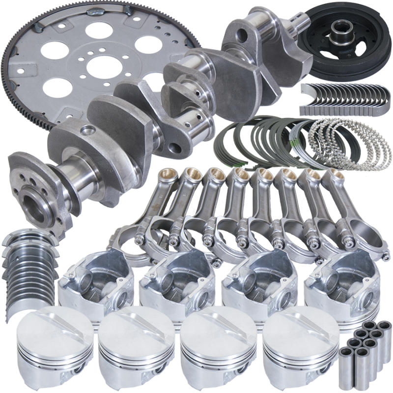 Eagle Chevrolet Small Block 5140 Steel I-Beam Balanced Rotating Assembly Kit B13005E030 B13005E030 Photo - Primary
