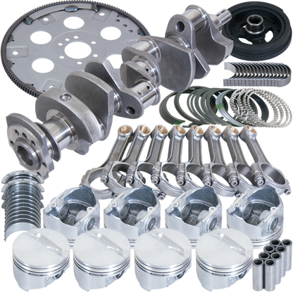 Eagle Chevrolet Small Block 5140 Steel I-Beam Balanced Rotating Assembly Kit B13005E030 B13005E030 Photo - Primary