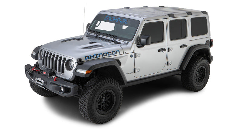 Rhino-Rack 03-12 Land Rover Range Rover 4 Door SUV Heavy Duty RCH 3 Bar Roof Rack - Black JA9481 JA9481 Photo - Unmounted