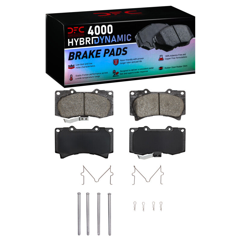 DFC DFC 4000 HybriDynamic Brake Pads Brakes, Rotors & Pads Brake Pads - OE main image