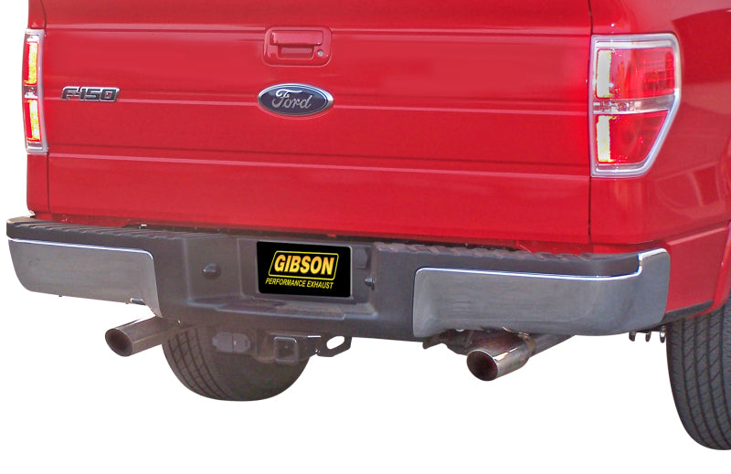 Gibson 11-13 Ford F-150 FX2 3.5L 2.5in Cat-Back Dual Split Exhaust - Stainless 69540 69540 Illustration Guide
