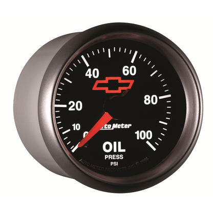 Autometer GM Bowtie Black 2-1/16in 0-100 PSI Oil Pressure - Stepper Motor 3653-00406 3653-00406 User 4