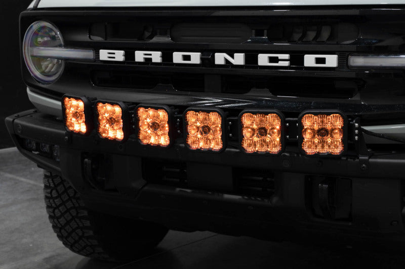 Diode Dynamics Bronco SS5 6-Pod CrossLink Grille Lightbar Kit Sport - White Combo DD7235 DD7235 User 2
