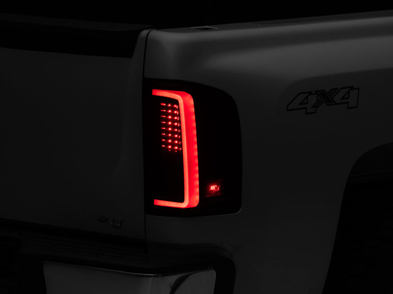 Raxiom 07-13 Chevy Silverado 1500 G2 LED Tail Lights- Black Housing (Clear Lens) S112711 S112711 Photo - Close Up