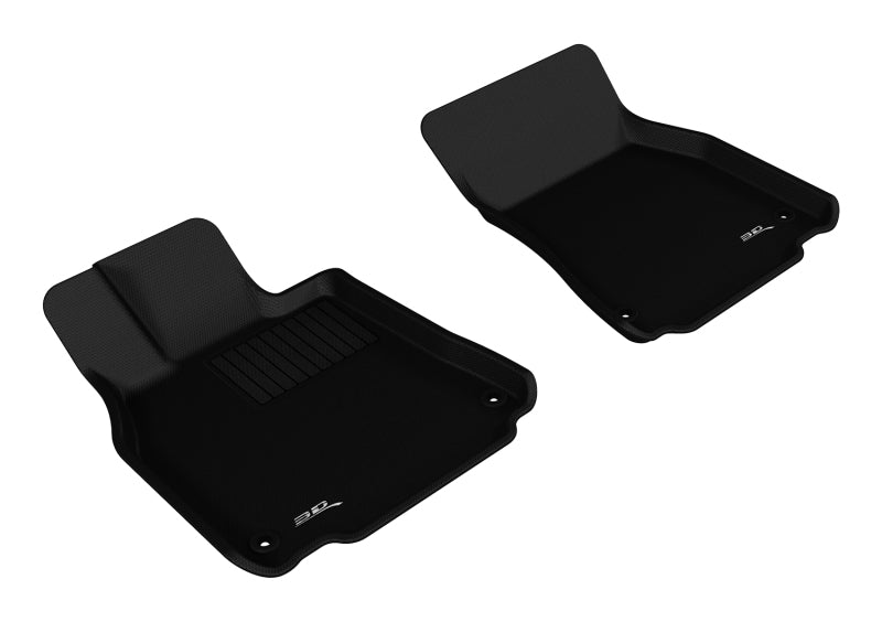 3D MAXpider 2007-2012 Lexus LS460/LS460L Kagu 1st Row Floormat - Black L1LX04011509 L1LX04011509 Photo - Primary