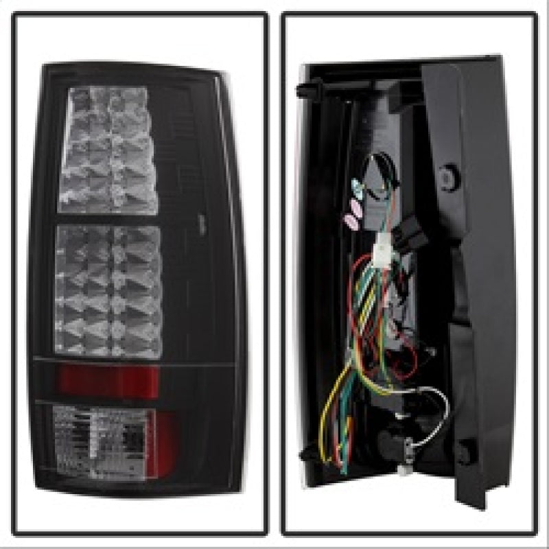 Spyder Chevy Suburban/GMC Yukon/Yukon Denali 07-14 LED Tail Lights Blk ALT-YD-CSUB07-LED-BK 5002136 5002136 Photo - Unmounted