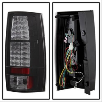 Spyder Chevy Suburban/GMC Yukon/Yukon Denali 07-14 LED Tail Lights Blk ALT-YD-CSUB07-LED-BK 5002136 5002136 Photo - Unmounted
