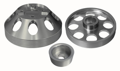 Torque Solution Lightweight Water Pump, Crank and Alternator Pulley Combo: Hyundai Genesis Coupe 3.8 2010+ TS-GEN-006S Photo - Primary