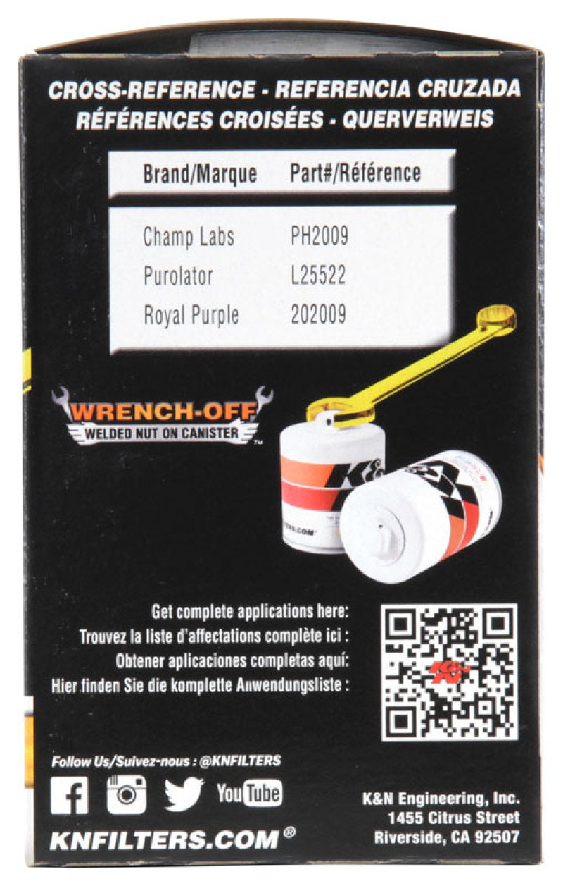 K&N Engineering Oil Filter KNEHP-1014 HP-1014 Photo - in package