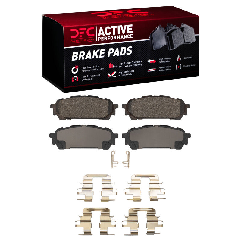 DFC DFC Active Performance Pads Brakes, Rotors & Pads Brake Pads - Performance main image