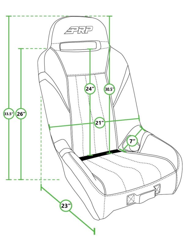 PRP Seats PRP Polaris RZR PRO XP/PRO R/Turbo R GT/S.E. Suspension Seat- Black/Blue A5701-PORXP-V A5701-PORXP-V User 1