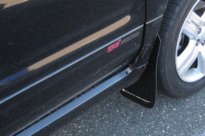 Rally Armor 03-08 Forester UR Mud Flap White Logo MF5-UR-BLK/WH User 1