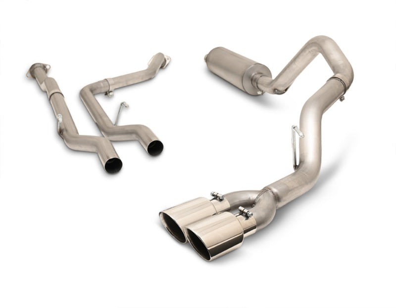 Gibson 2022 Toyota Tundra 3.5L-T V6 5.5ft bed 2.5in Cat-Back Dual Sport Exhaust - Stainless 67104 67104 Photo - Primary