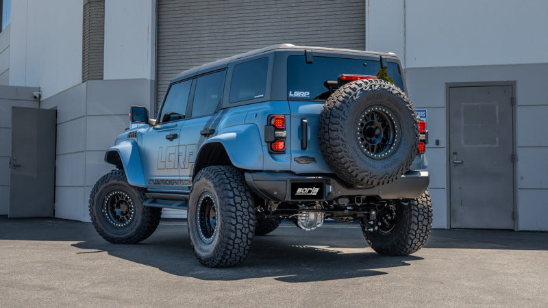 Borla 22-24 Ford Bronco Raptor V6 Turbo AT 2WD / 4WD ATAK Catback Exhaust w/ 4in Black Coated Tips 140934CB 140934CB User 1