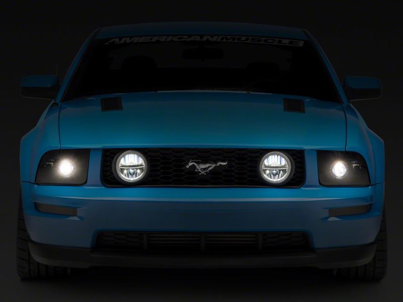 Raxiom05-09 Ford Mustang GT Axial Series LED Halo Fog Lights 398333 398333 Photo - Close Up