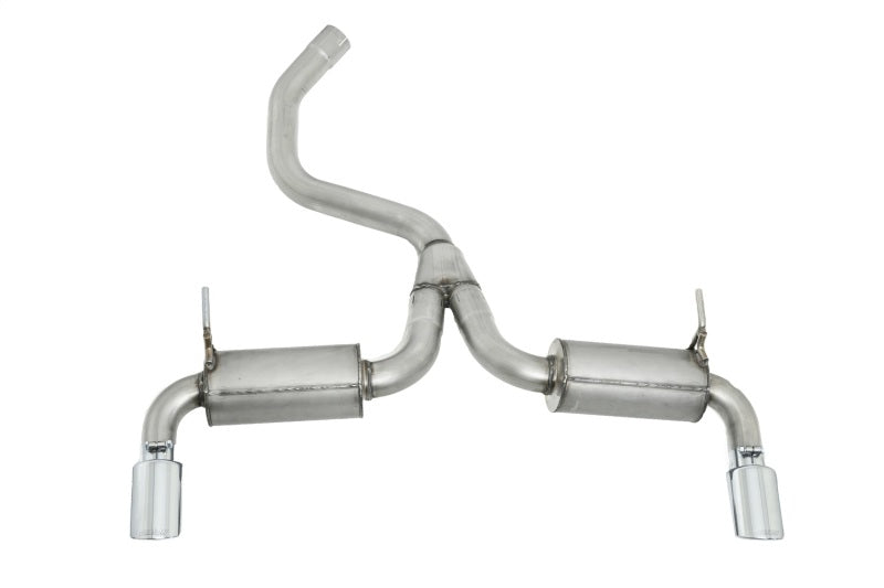 Gibson 14-21 Jeep Cherokee 3.2L 2.5in/2.25in Black Elite Cat-Back Dual Split Exhaust - Stainless 617208B 617208B Photo - Primary