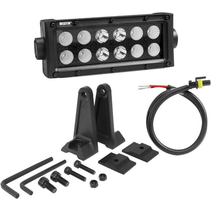 Westin B-FORCE LED Light Bar Double Row 6 inch Combo w/3W Cree - Black 09-12212-12C 09-12212-12C Photo - Unmounted