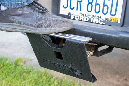 Fishbone Offroad 2In Receiver Hitch Mounted Step - Black Powdercoat Steel FB21238 FB21238 Photo - lifestyle view