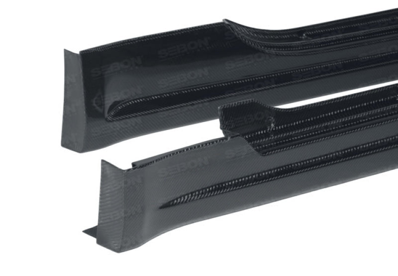 Seibon 02-05 Nissan 350Z Carbon Fiber Side Skirts SS0205NS350-SA Photo - Primary