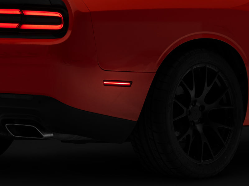 Raxiom 15-22 Challenger Excluding Widebody Axial Series LED Side Marker Lights (Smoked) CH3216 CH3216 Photo - Close Up