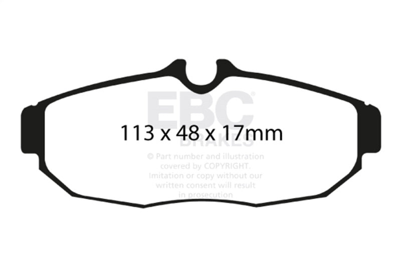 EBC Disc Brake Pad Set DP51741NDX Photo - Primary