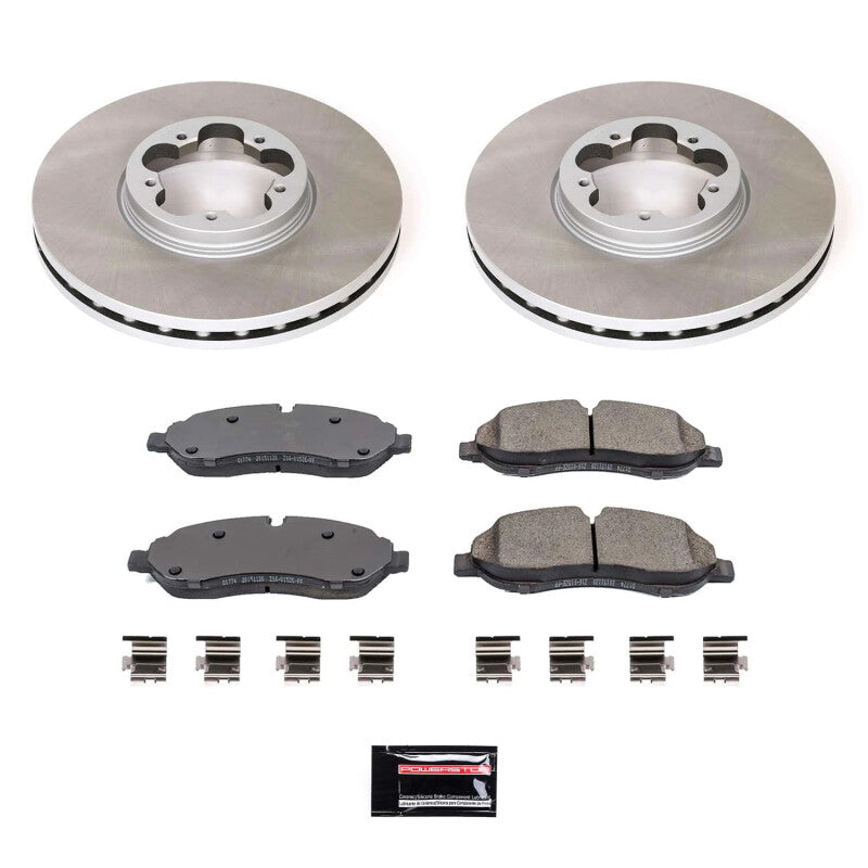PowerStop Power Stop 15-19 Ford Transit-350 Front Semi-Coated Rotor Kit SC7150 SC7150 Photo - Primary
