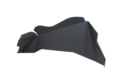 Fishbone Offroad 07-18 Jeep Wrangler JK Aluminum Rear Inner Fenders - Black Powercoat FB33007R FB33007R Photo - out of package