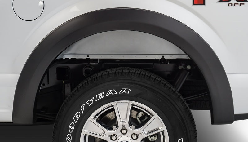 Stampede Black Original Riderz Smooth Finish 4-Piece Fender Flare for 2015-2017 8632-2 Photo - Mounted