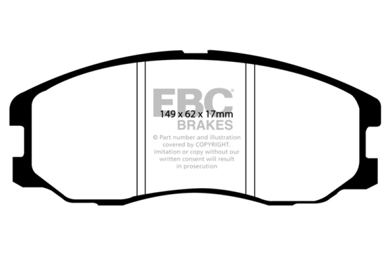 EBC Disc Brake Pad Set DP61975 Photo - Primary