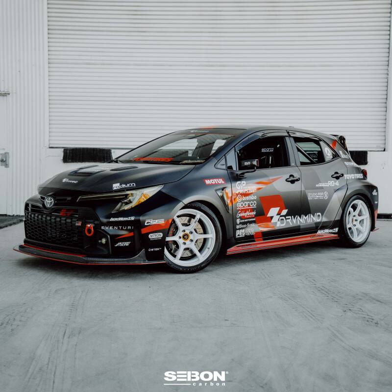 Seibon 2023+ Toyota GR Corolla MB-Style Carbon Fiber Front Lip FL23TYGRCOR-MB FL23TYGRCOR-MB User 1