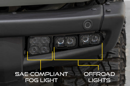 Diode Dynamics 21-Up Ford Bronco Stage Series Fog Pocket Kit - White Max DD7182 DD7182 User 5