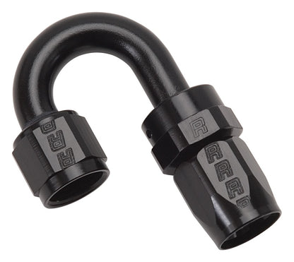 Russell #10 Full Flow Swivel 180° Tight Radius Hose Ends - All Black 613525 Photo - Primary