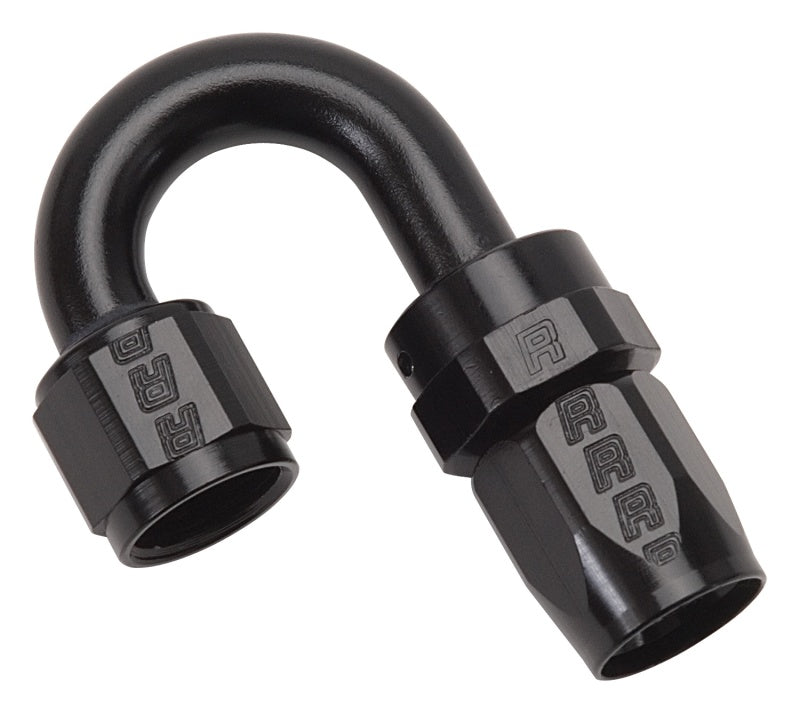 Russell #10 Full Flow Swivel 180° Tight Radius Hose Ends - All Black 613525 Photo - Primary