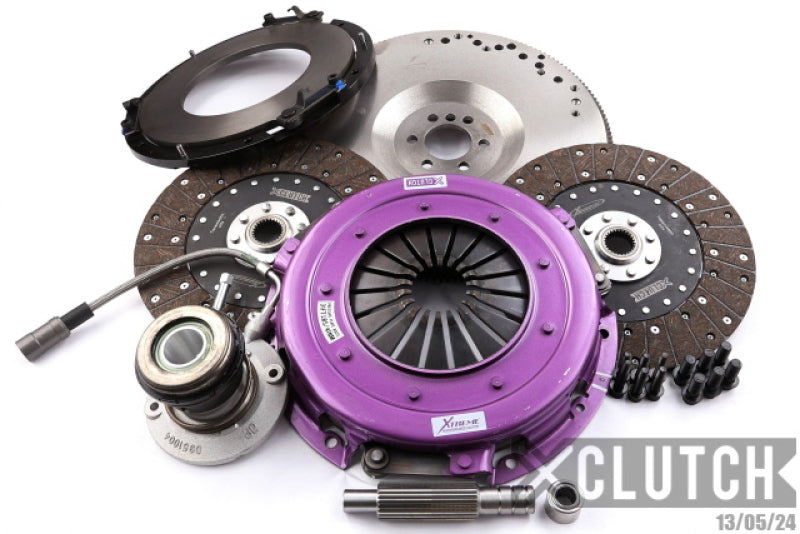 XCLUTCH 97-04 Chevrolet Corvette Indy 500 Pace Car 5.7L 10.5in Twin Solid Organic Clutch Kit XKCR27630-2G XKCR27630-2G Photo - Primary