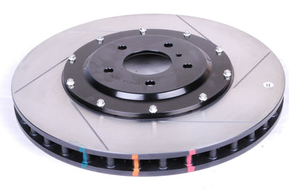 DBA 09-11 Nissan GTR R-35 Front Slotted 5000 Series 2 Piece Rotor Assembled w/ Black Hat 52320BLKS 52320BLKS Photo - out of package