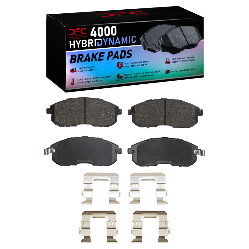 DFC DFC 4000 HybriDynamic Brake Pads Brakes, Rotors & Pads Brake Pads - OE main image