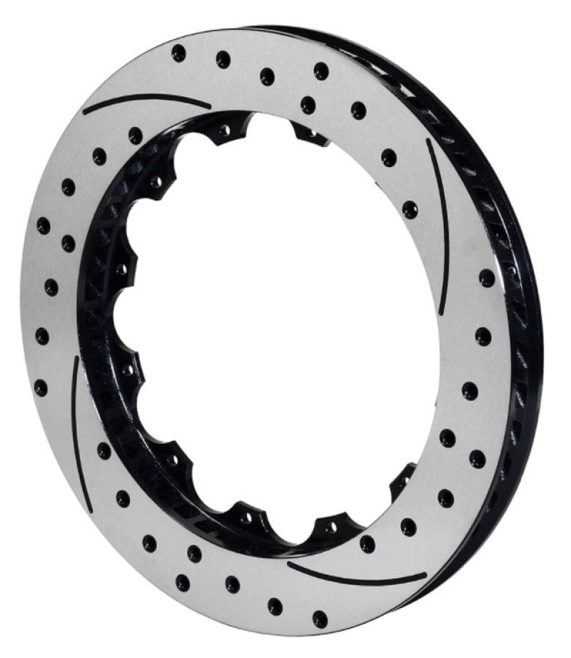 Wilwood Rotor-SV-SRP 72 Iron-RH-Drill-BLK 14.25 x 1.25 - 12 on 8.75in 160-11313-BK 160-11313-BK User 1
