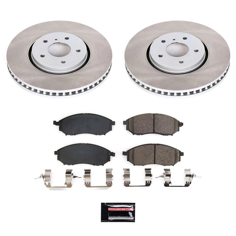 PowerStop Power Stop 2014 Infiniti QX70 Front Semi-Coated Rotor Kit SC5264 SC5264 Photo - Primary