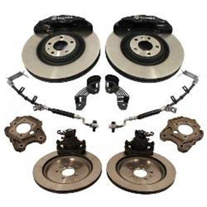 Ford Performance Parts Ford Racing 2005-2014 Mustang Six Piston 15-inch Brake Upgrade Kit M-2300-T Photo - Primary