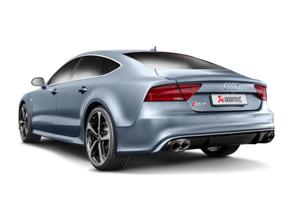 Akrapovic 14-17 Audi RS7 Sportback (C7) Evolution Line Cat Back (Titanium) w/ Carbon Tips S-AU/TI/4H S-AU/TI/4H User 3