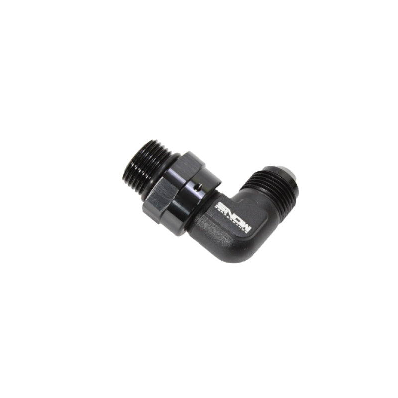 Snow Performance Snow -8 ORB to -8AN 90 Degree Swivel Fitting (Black) SNF-60889 SNF-60889 Photo - Primary