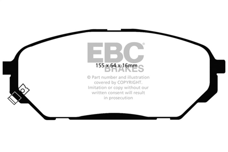 EBC Disc Brake Pad Set DP61813 Photo - Primary